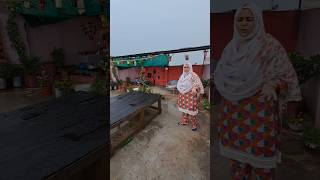 Village ki khubsurat barish mein cooking outdoor cooking 🥰 #youtubeshorts