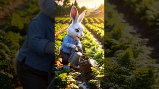 मेहनती खरगोश हिंदी कहानी 🐇 #shorts #cartoon #kids #story #funny #rabbit