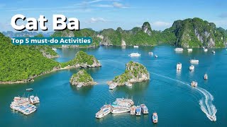 Top 8 Must-do Activities in Cat Ba - Vietnam!