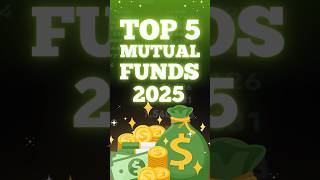 Top 5 Mutual Funds 2025 #sip #investment #stockmarket #sipbenefits #mutualfunds #money #christmas