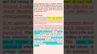 IELTS SIMON- IELTS Writing Task 2 Band 9 sample -  Parenting