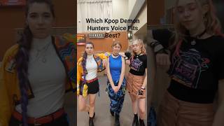 Who fits the best? ✨ #kpopdemonhunters #netflix #rumi #zoey #mira #cosplay #lipsync