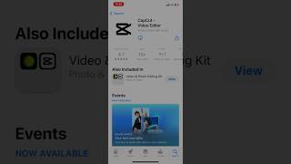 Capcut pro install in iPhone 😱🔥 #shorts #ytshorts #trending #viralshorts #iPhone #youtubeshorts