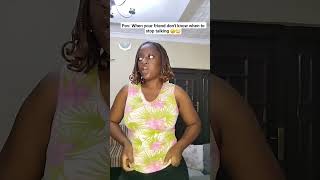 she talks damn to muchhh😂 #relatable #acting #shorts #funny #moresubscribers