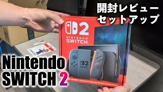[Nintendo Switch 2 released!! Unboxing review and initial setup]