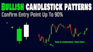 5 Bullish Candlestick Patterns With Their indicators + Easy Trading Strategies, Must Watch 🚀 🚀