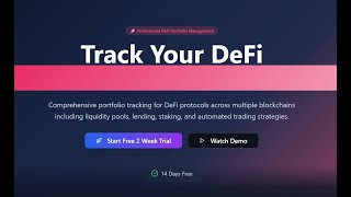 DeFi Tracker Pro: Track Liquidity Pools, Borrowing, Lending & P&L on Flare, Sui & More!