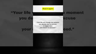 The Moment You Stop Making Excuses, You Start Winning | Powerful Success Motivation