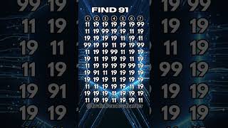 EASY Way to Boost Your IQ with This Brain Teaser! #shorts