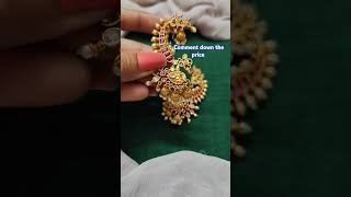 Full kaan earrings for brides and bridemaids #southindianjewellery #marathijewellery #ancientjewelry