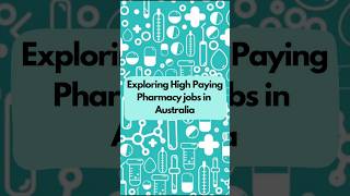 Exploring High Paying Pharmacy Jobs in Australia #shorts #australia