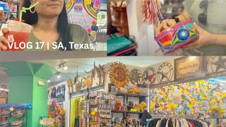 Trip to San Antonio,Texas | Riverwalk, Sea World, Night Market | 1 Day Travel Vlog | Family Friendly