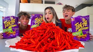 First To Finish Spicy Takis Wins CRAZY PRIZE!