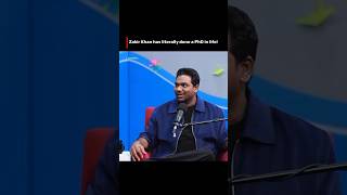 Zakir khan has literally done a PhD in Life 🧬 #zakirkhan #life #motivation #inspiration #shortfeed