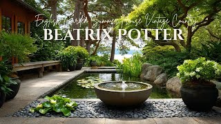 English Garden Summer House  Beatrix Potter Inspired Vintage Country Charm