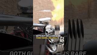 Goth guy sells his rare Ford model hellbilly