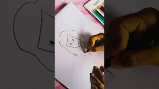 Beautiful girl drawing 🥰🥰 #youtubeshorts  #shorts #drawing #viral #trending #arijitsingh