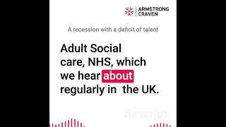 A recession with a deficit of talent