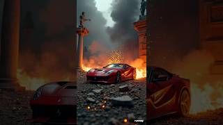 Crashed Ferrari🔥 #ai #shortvideos #youtube #youtubeshorts #youtube #viralvideo #video #shortsfeed
