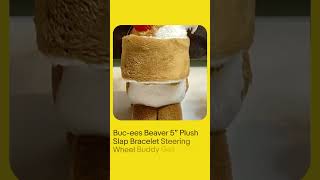 Buc-ee’s Beaver 5 inch Plush Slap Bracelet Buddy Gas Station Buc-ees