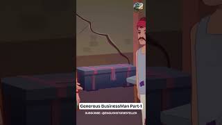Generous Businessman PART-1 😓 #englishstorytime #story #shorts