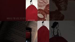 hi guys 👋 Its my first YouTube short A girl in red gown..I got inspo from pinterest app and darw it😉