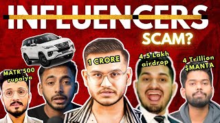 Crypto clowns exposed - Do watch them if you want to become roadpati 🤣