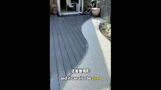 Decorate your garden with WPC outdoor panels #homedecorvideo #wall#floorboards #diy #home