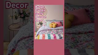 Budget Friendly Spring Bedroom Decor #shorts #springdecor #bedroomdecor #budgetfriendlydecor