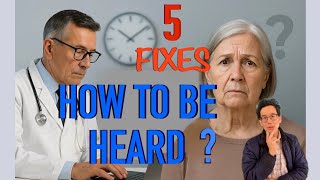 Why Doctor Visits Feel Rushed, Ignored, Misunderstood – How to Change It