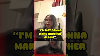 Billie Eilish thought it was her LAST album😱