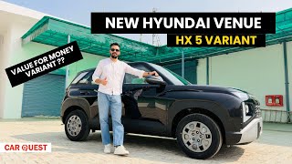 2025 New Hyundai Venue HX 5 Variant Walkaround | Car Quest