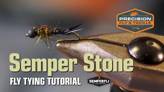 Semper Stone - Stonefly Nymph Pattern Fly Tying Tutorial using Semperfli Materials