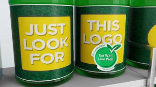 Eat Well Live Well - Look for the Logo