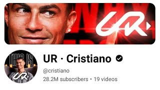 ronaldo official account || ur.christion channel || #ronaldo #viralvideo #youtube #video