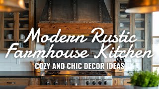 ✨🍳 Farmhouse Kitchen Ideas: Rustic Elegance Meets Modern Function