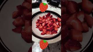 Homemade Strawberry Protein Ice Cream - So easy a kid can make it with the Ninja Creami