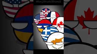 Eternal Enemies || Cyprus Vs Northern Cyprus || [ CountryBalls ] || #countryballs #shorts
