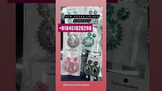 sneak peak of our new collection of earrings..for order +918451828290