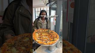 Would You Try London’s Largest Caribbean Pizza? 👀🔥 #foodiefinds