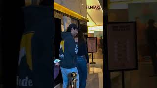 Ahaan Panday and Aneet Padda arrive at PVR to watch War 2