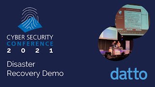 Cyber Security Conference 2021: Datto Disaster Recovery Demo