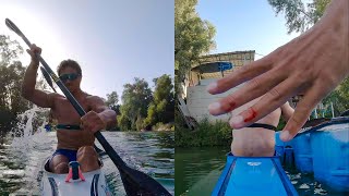 I Hit My Fingers While Paddling - and It HURT!