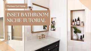 Inset Between-Stud Niche Tutorial