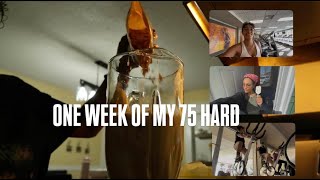75 HARD VLOG | one week into my 75 hard challenge