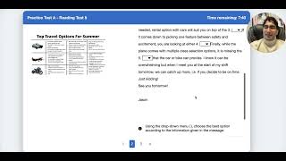 CELPIP Reading Format