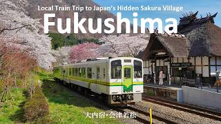 Spring in Rural Japan | Local Train Trip to a Hidden Cherry Blossom Village | JAPAN TRAVEL VLOG