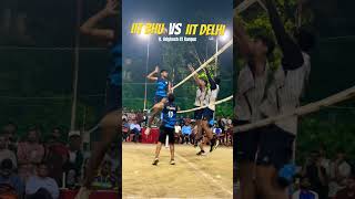 IIT D vs IIT BHU Final 🔥#iitkanpur #udghosh #sports #interiit #volleyball #trending #iitvlog #viral