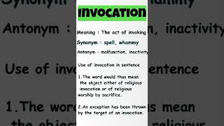 Today's vocabulary | Improve your vocabulary with this video| Learn english | TIME FOR KNOWLEDGE |