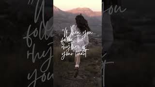 Gentle reminder from me to you: dance to the rhythm of your heart…